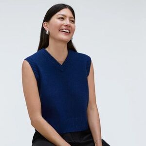 Everlane The Cashmere Vest
